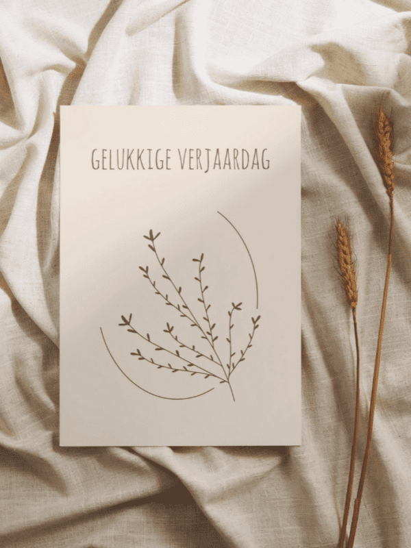 Gelukkige verjaardag