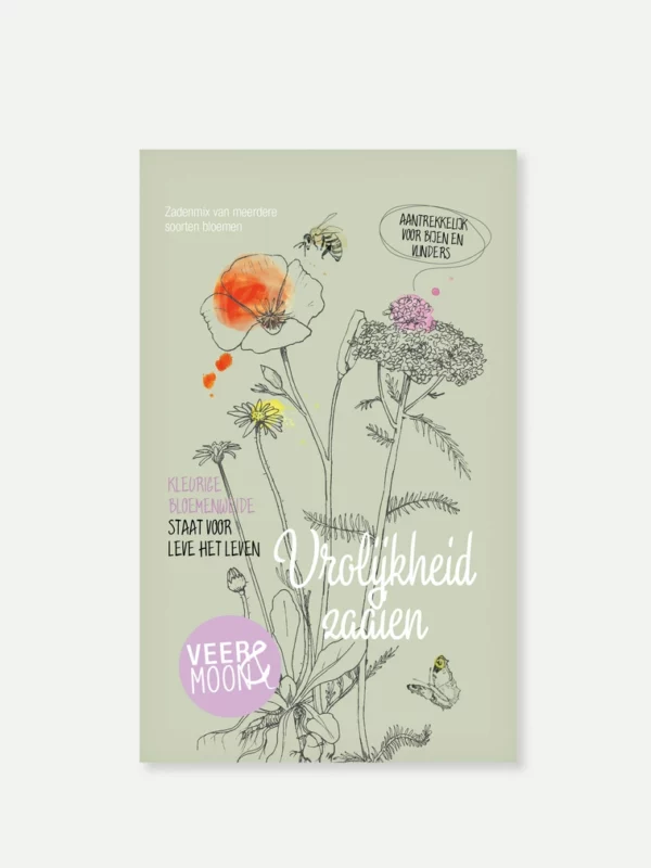 Cadeaubox zelf samenstellen: Bloemenzaadjes 'Vrolijkheid zaaien'