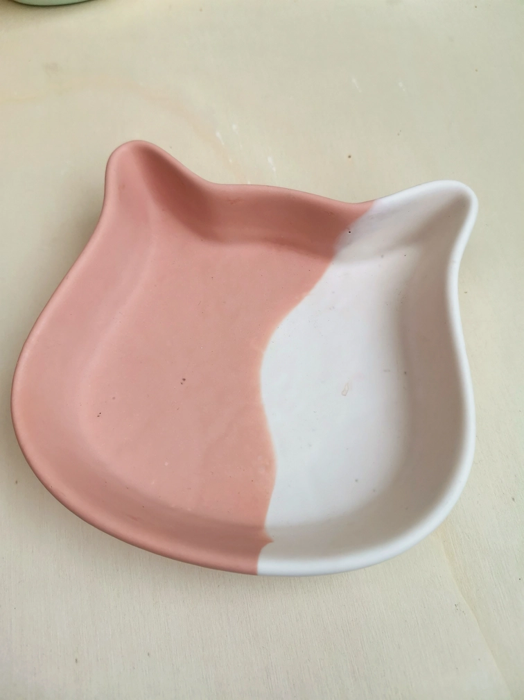 Cadeaubox zelf samenstellen: Handgemaakt schaaltje - Roze - Afbeelding 3
