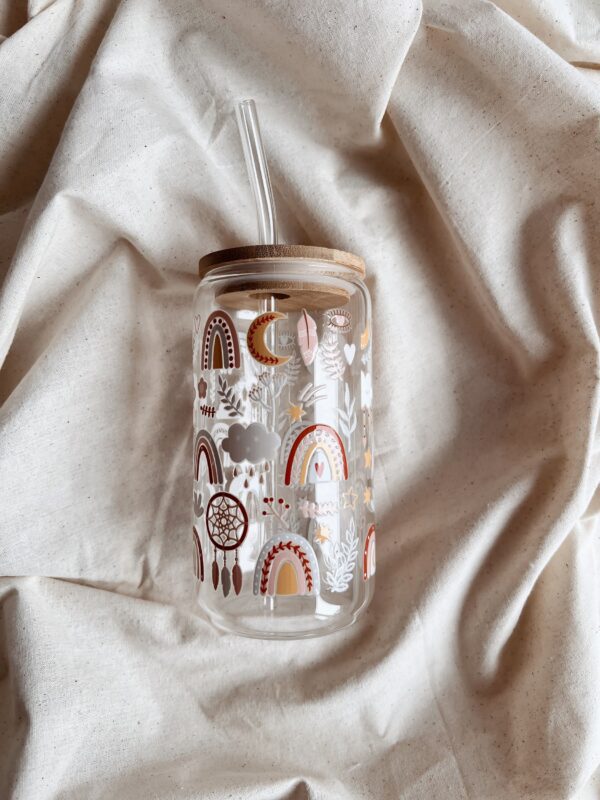 Glazen beker 'Boho'