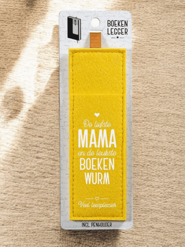 Cadeaubox zelf samenstellen: Boekenlegger 'Mama'