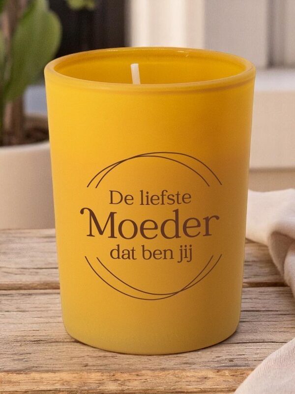 Cadeubox zelf samenstellen: wenslichtje 'Liefste Moeder'