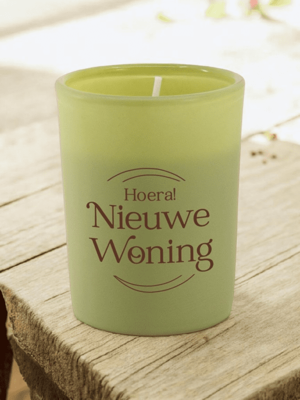 Cadeaubox zelf samenstellen: Wenslichtje 'Nieuwe woning'