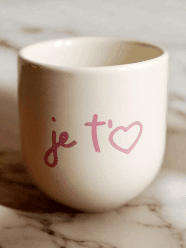 Cadeaubox zelf samenstellen: Mok 'Je t'aime'