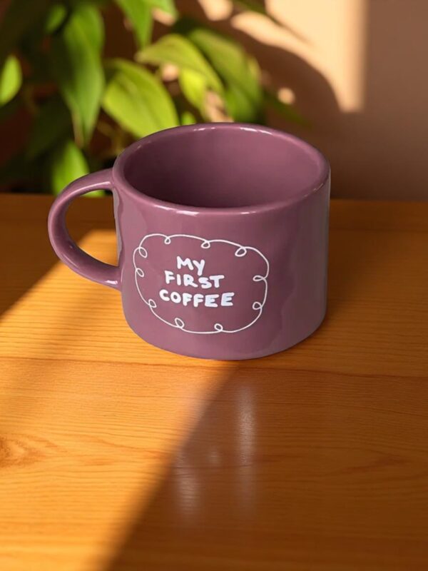 Cadeaubox zelf samenstellen: Mok 'My first coffee'